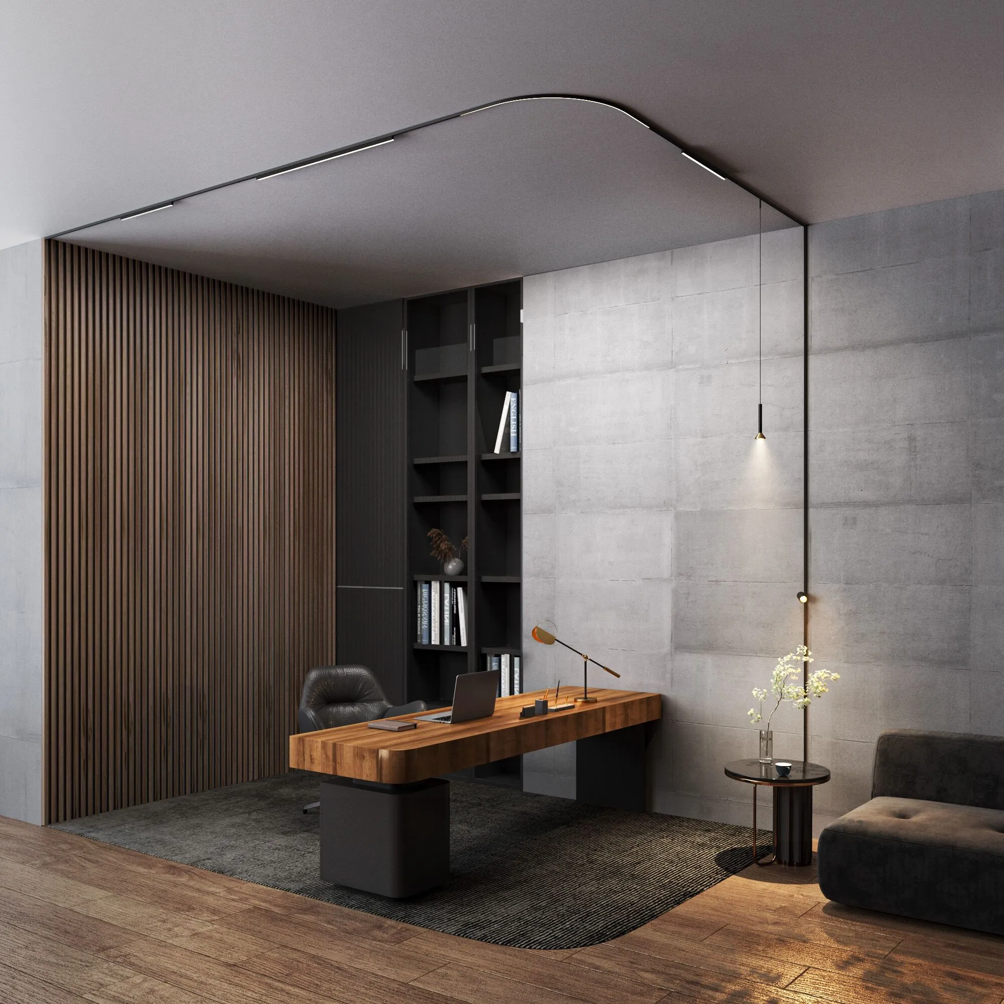 Mini Magnetic Трековый светильник 22W 3000K (черный) - Фото 8