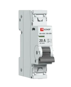 Выкл. нагрузки 1P 20А ВН-63N EKF PROxima S63120