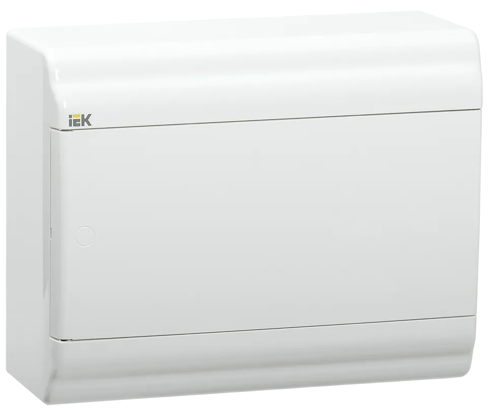 PRIME Корпус пластиковый ЩРН-П-9 модулей навесной белый/белая дверь IP41 IEK