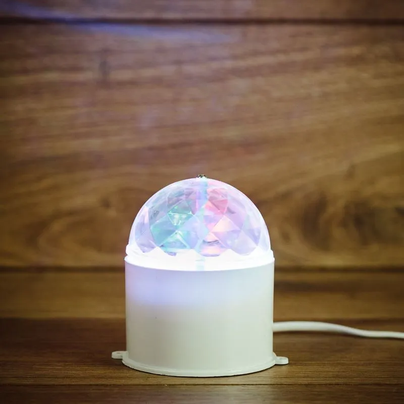 Диско-лампа светодиодная в компактном корпусе, 230 В - Фото 3