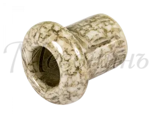 Втулка межстеновая фарфор, цвет - мрамор (2шт/уп), ТМ "МЕЗОНИНЪ" GE70010-19 GE70010-19