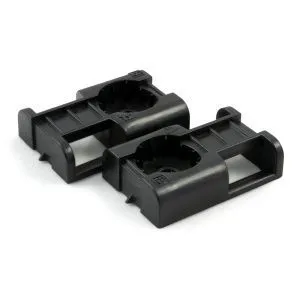 Площадка под стяжку для прямого монтажа черная (100шт/уп) Промрукав PR13.0342