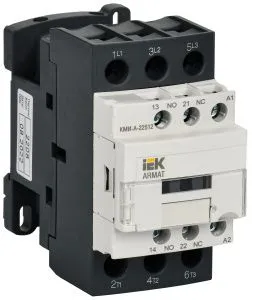 ARMAT Контактор КМИ-А-22512 LC1D 25А 110В/АС3 1NO/1NC IEK AR-ACC-21-025-110-11