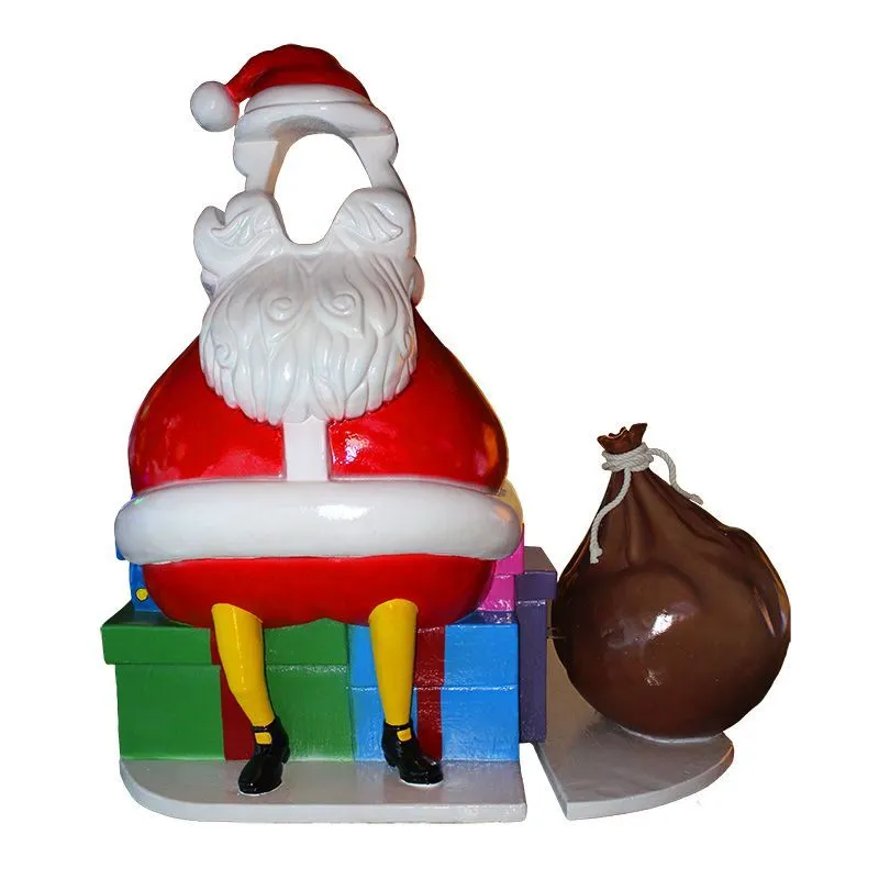 Декоративная фотозона Санта Smile 185 см (цвет на выбор) 501-707