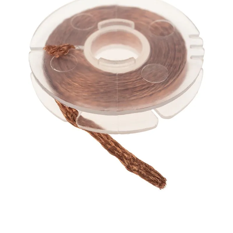 Оплетка для удаления припоя, медная, 3,0мм x 1,5м REXANT - Фото 4