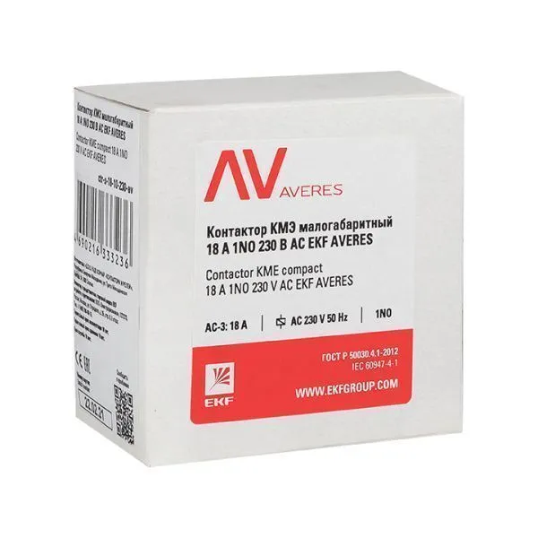 КМЭ 18А 1NO 230В АС EKF AVERES - Фото 3