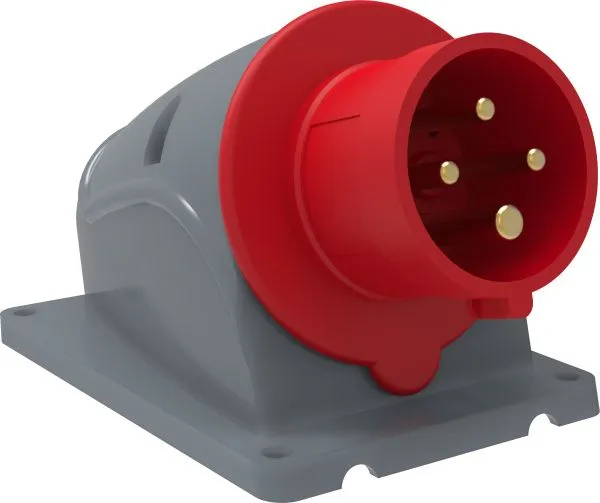 MAGNUM Вилка стационарная ССИ-514 16А-6ч/380-415В 3P+PE IP44 IEK PSN52-016-4