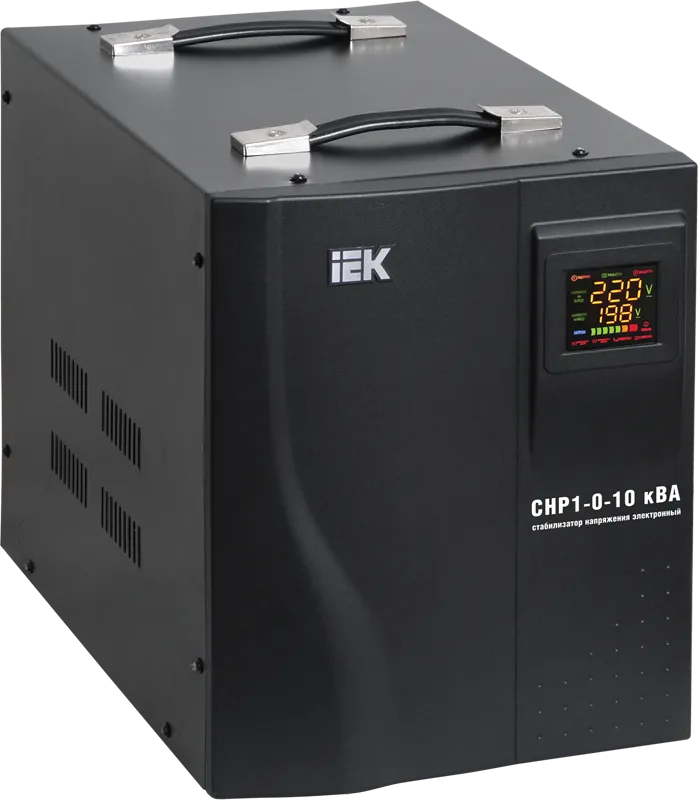 Стабилизатор напряжения серии HOME 10 кВА (СНР1-0-10) IEK