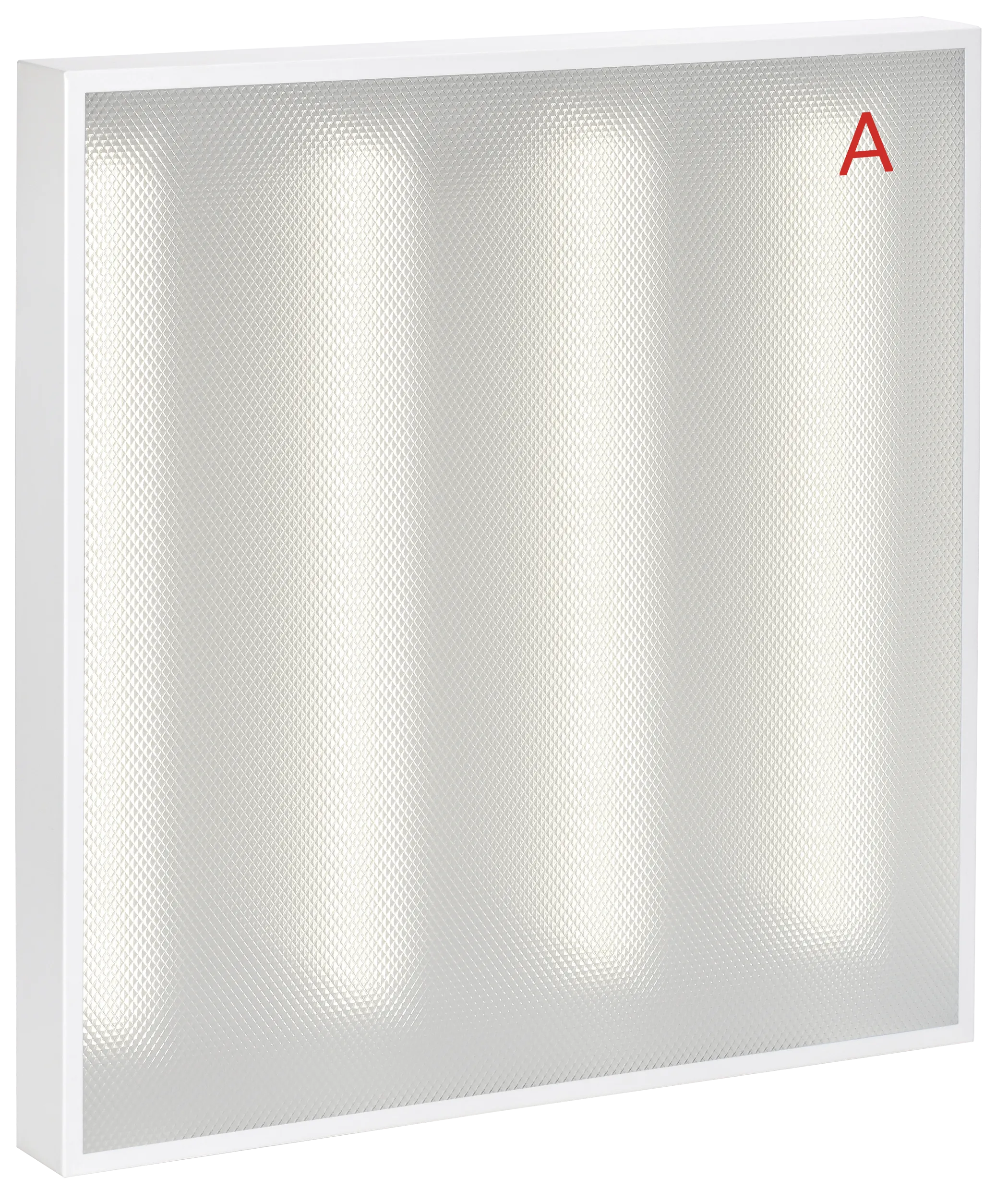 LIGHTING PRO Светильник светодиодный ДВО 2001A 40Вт 5000К IP40 588х588мм Грильято призма БАП 3ч IEK - Фото 3