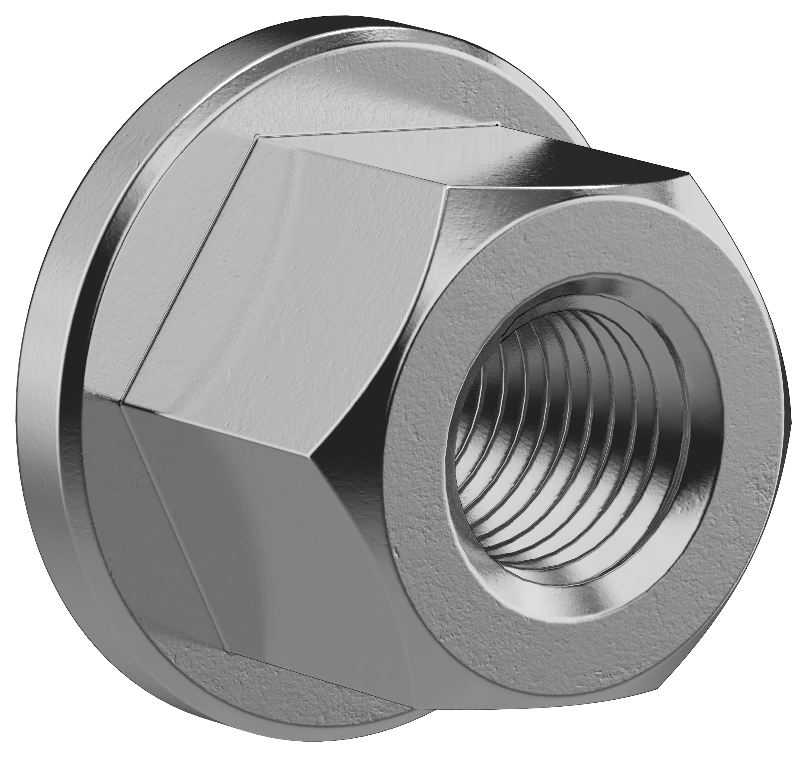 Гайка фланцевая М6 IEK YIS40D-GF-06