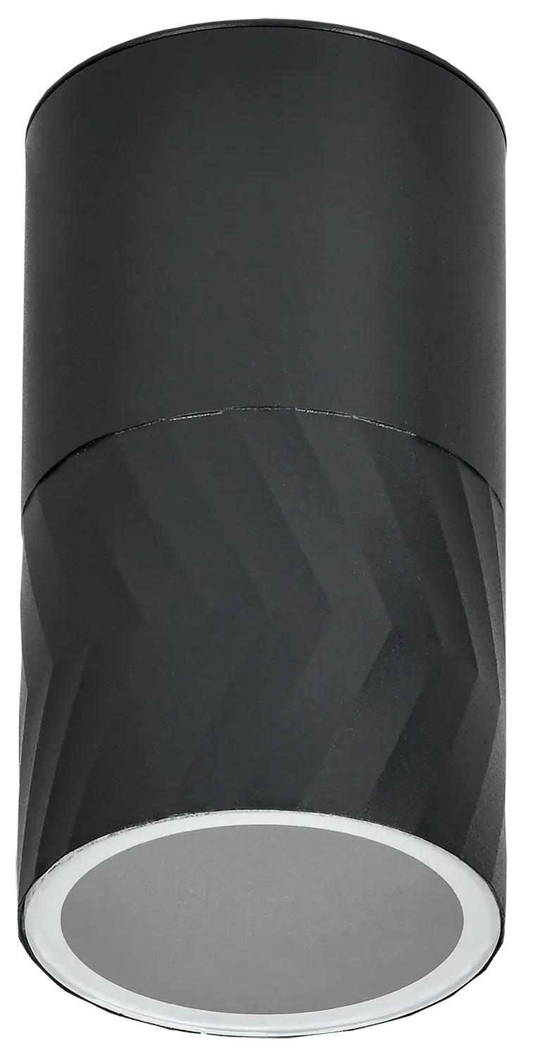 LIGHTING Светильник уличный 5110 потолочный под лампу GU10 IP65 черный IEK LT-UPU0-5110-GU10-1-K02