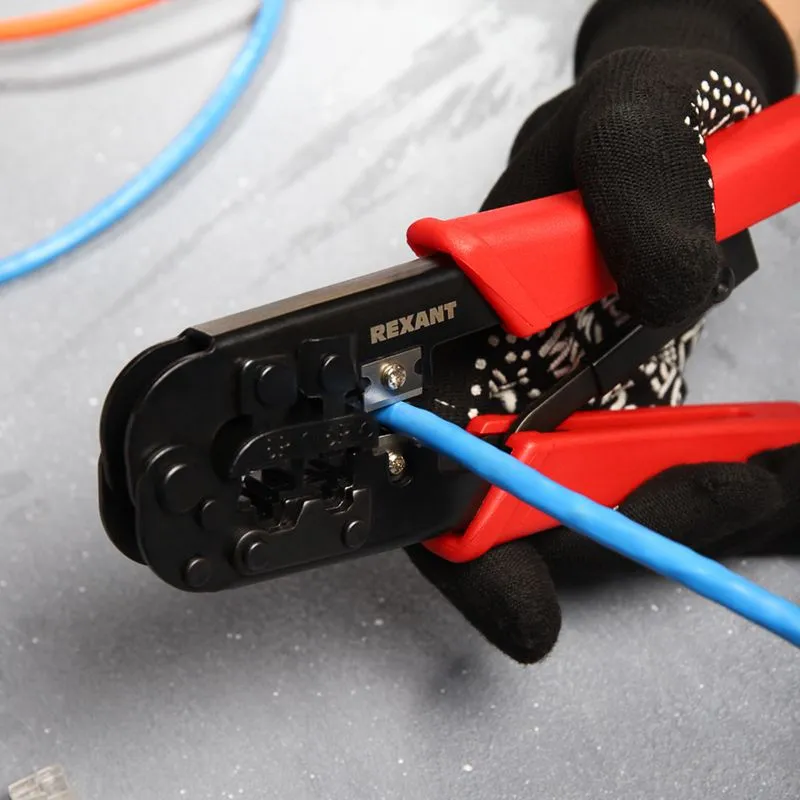 Кримпер HT-568R для обжима 8P8C, 6P6C REXANT - Фото 3