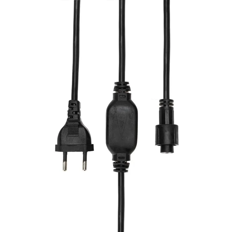 Блок питания для уличных гирлянд 230В, 3А, черный ПВХ, IP65 NEON-NIGHT 303-500