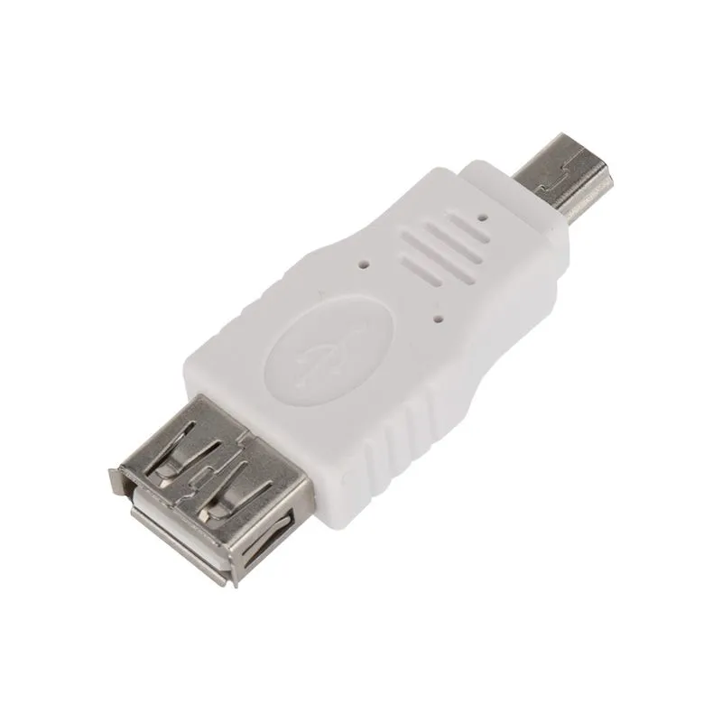 Переходник USB PROconnect, гнездо USB-A - штекер mini USB 5pin, 1 шт., пакет БОПП 18-1175-9