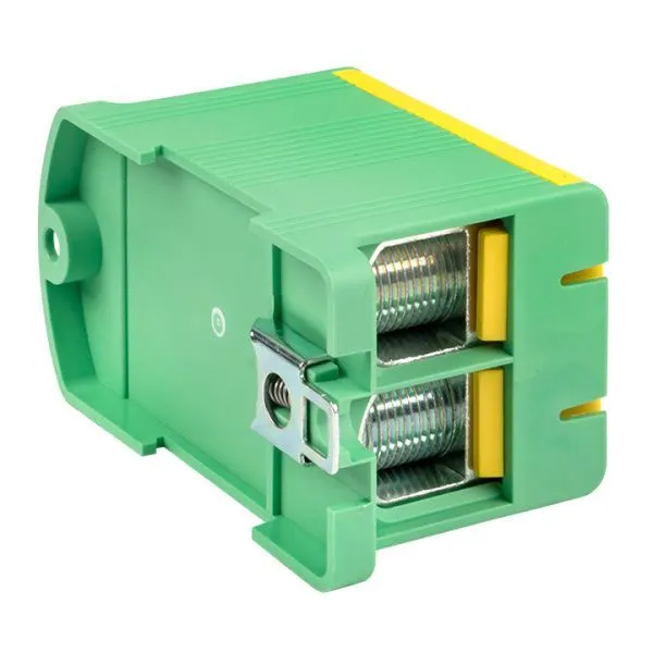 Клемма двойная КСВ 35-150 желто-зеленая EKF - Фото 12