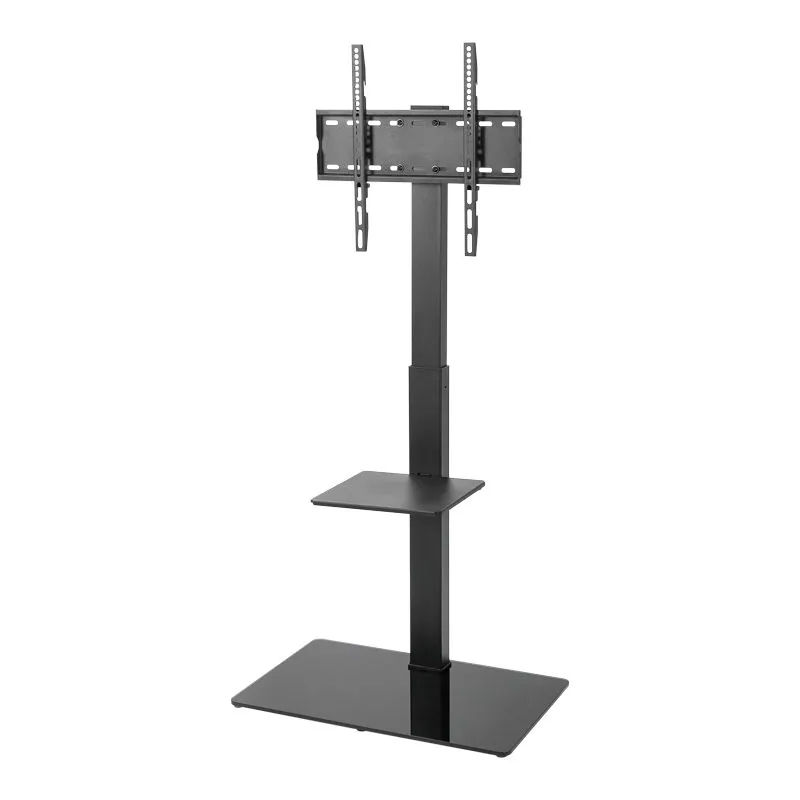 Напольная стойка с кронштейном для телевизора 32"-55", с дополнительной полкой для медиаоборудования, серия PROFI REXANT - Фото 3