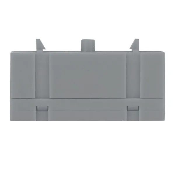 Шина "фаза" L (6x9мм) 8 отв. латунь серый изолир. корп. на DIN-рейку EKF - Фото 3