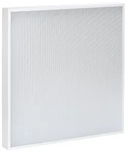 LIGHTING PRO Светильник светодиодный ДВО 2001 40Вт 5000К IP40 588х588мм Грильято микропризма IEK LTP-DVO2-2001-40-50-K01