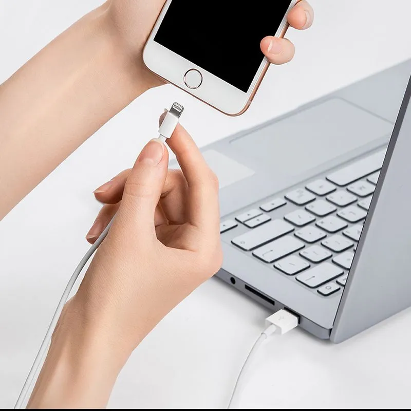 Кабель USB-A – Lightning для Apple, 2,4А, 1м, ПВХ, белый  REXANT - Фото 4