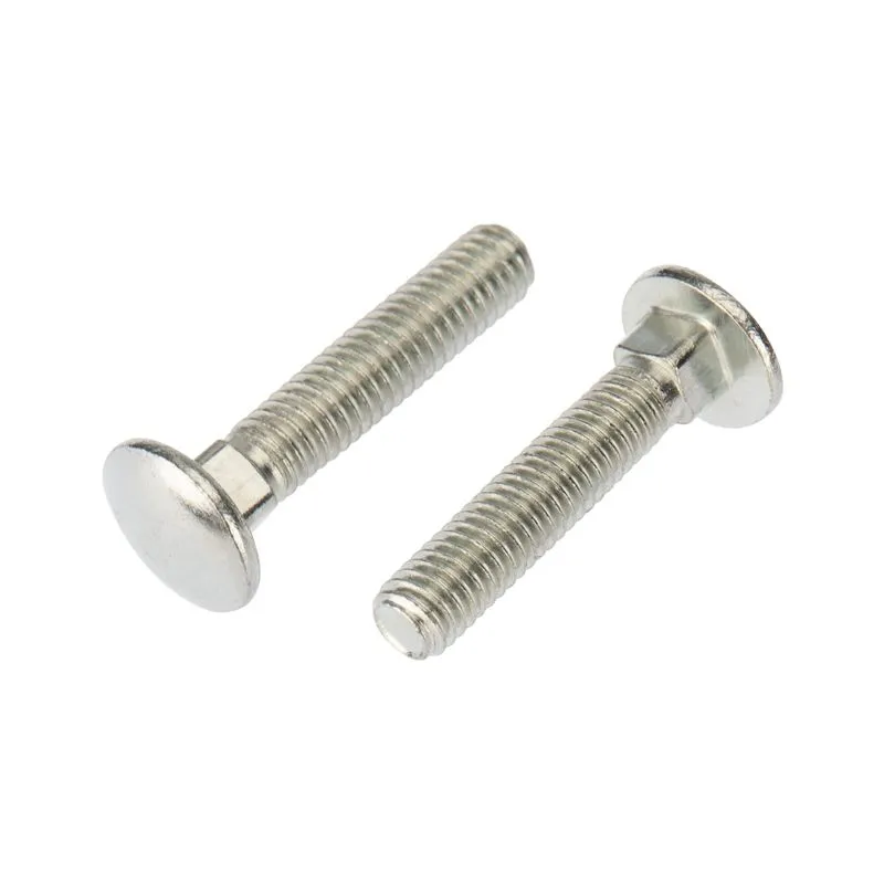 Болт мебельный KRANZ DIN 603, 6х30,  пакет (10шт.)