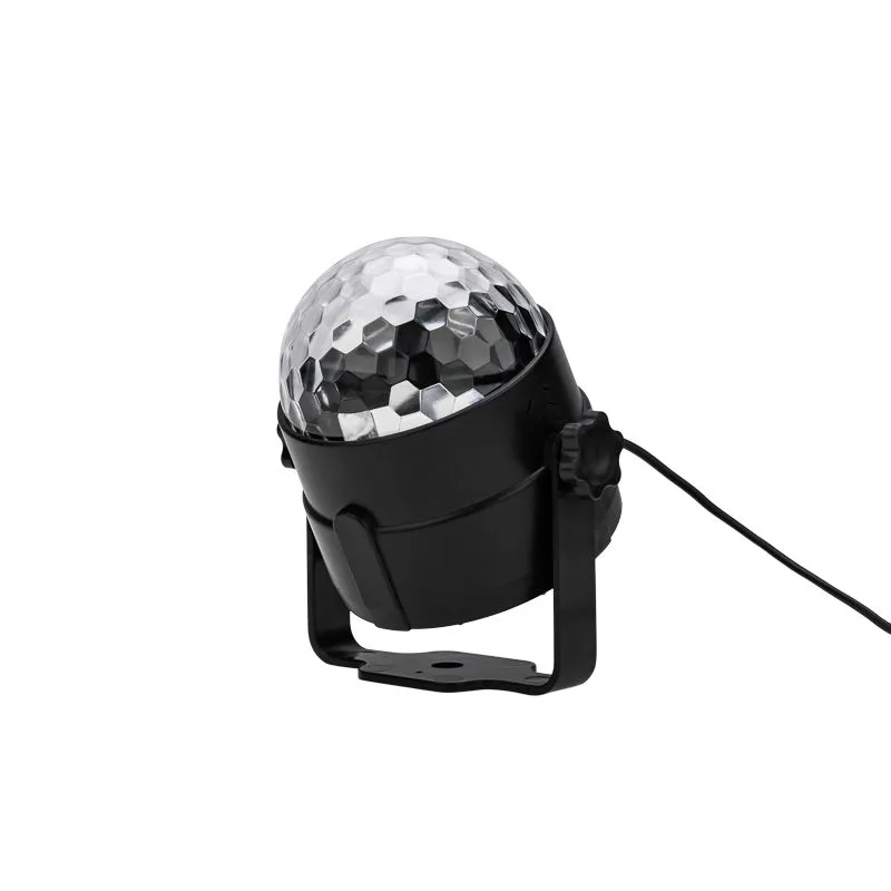 Диско-шар (ночник-проектор) светодиодный с дистанционным управлением, USB NEON-NIGHT - Фото 4