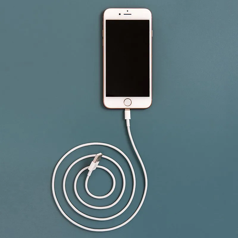 Кабель USB-A – Lightning для Apple, 2,4А, 1м, ПВХ, белый, оригинал (чип MFI) REXANT - Фото 2