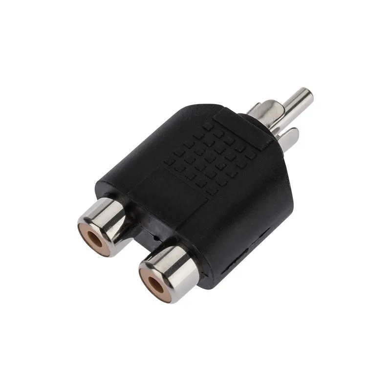 Переходник 1 штекер RCA - 2 гнезда RCA REXANT - Фото 2