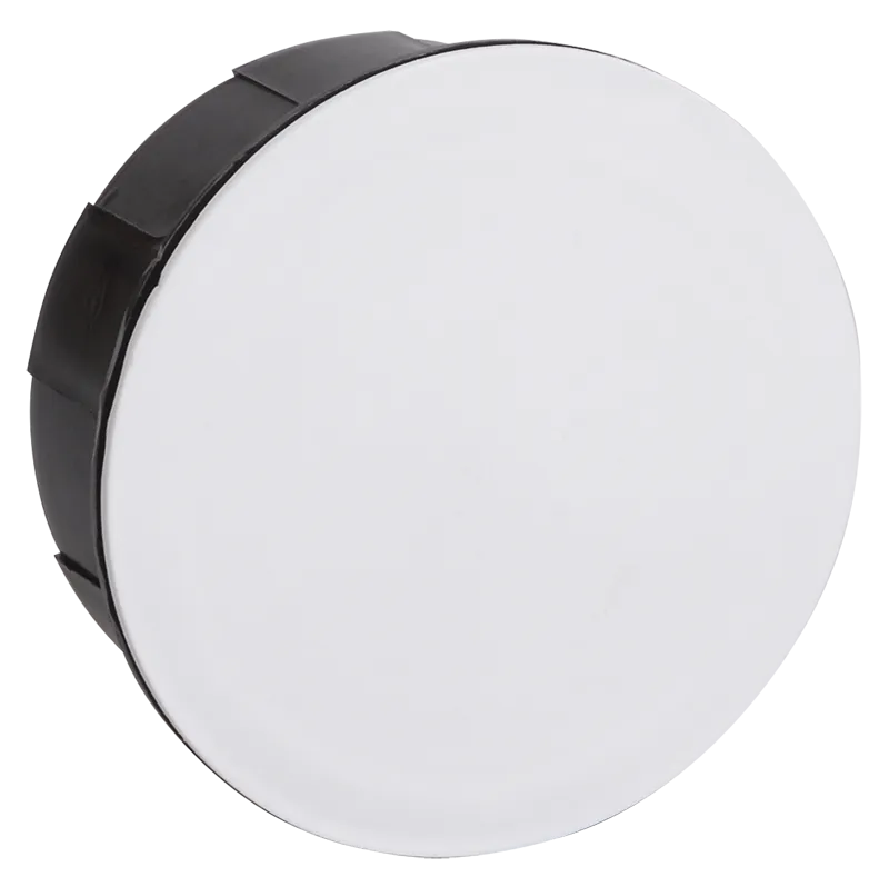 Коробка распаячная КМ41005 для твердых стен безгалогенная (HF) D=70х30мм с крышкой IEK UKT01-070-030-000