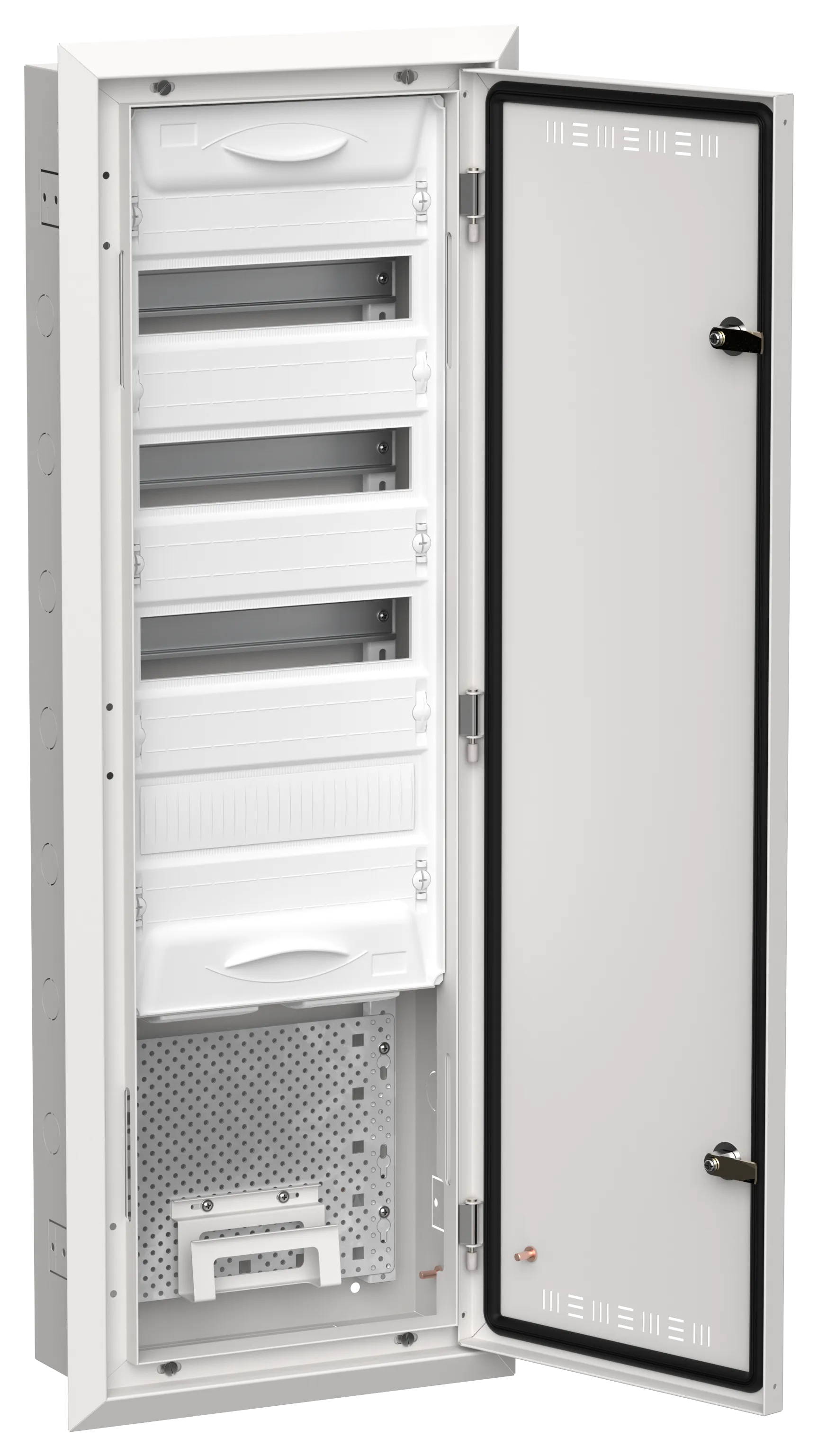 TITAN 5 Корпус комбинированный ЩРв-48 (1х72) 1005х365х130мм IP30 белый IEK