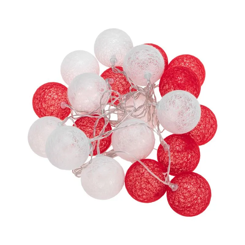 Тайские фонарики Магия 3,5 м, 20 LED, прозрачный ПВХ, теплый белый, питание USB NEON-NIGHT - Фото 2