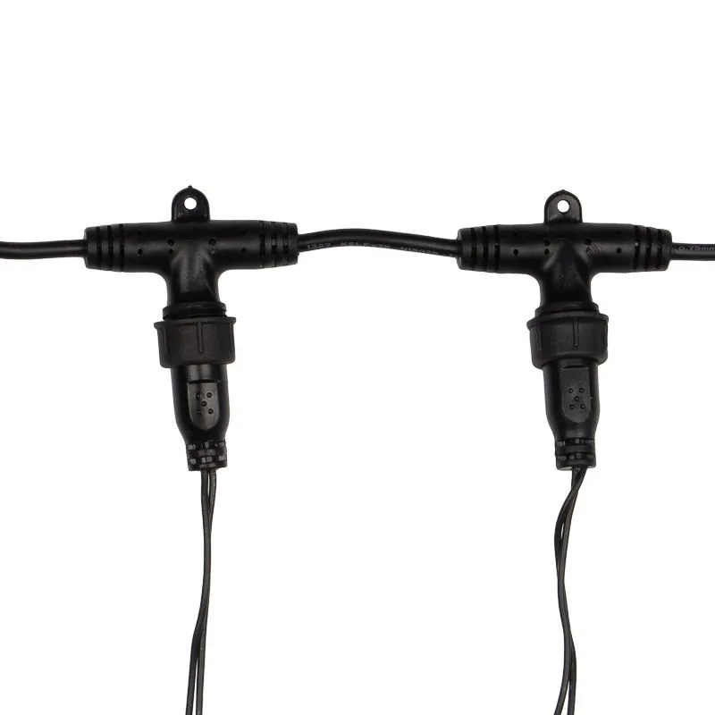 Гирлянда светодиодная Занавес 2х6м 768 LED ТЕПЛЫЙ БЕЛЫЙ черный ПВХ IP65 постоянное свечение 230В нужен блок 303-500 NEON-NIGHT - Фото 5