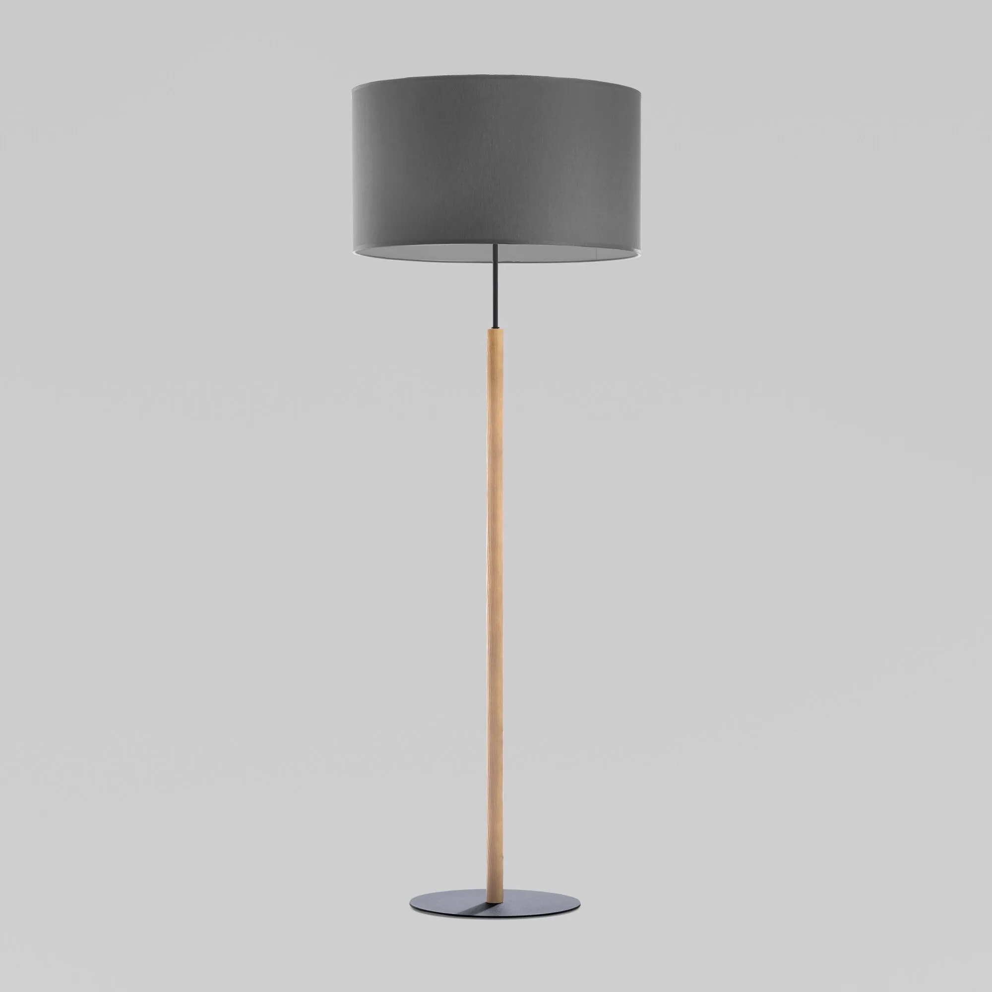 Торшер с абажуром 5218 Deva Graphite графит;светлое дерево Eurosvet a059529