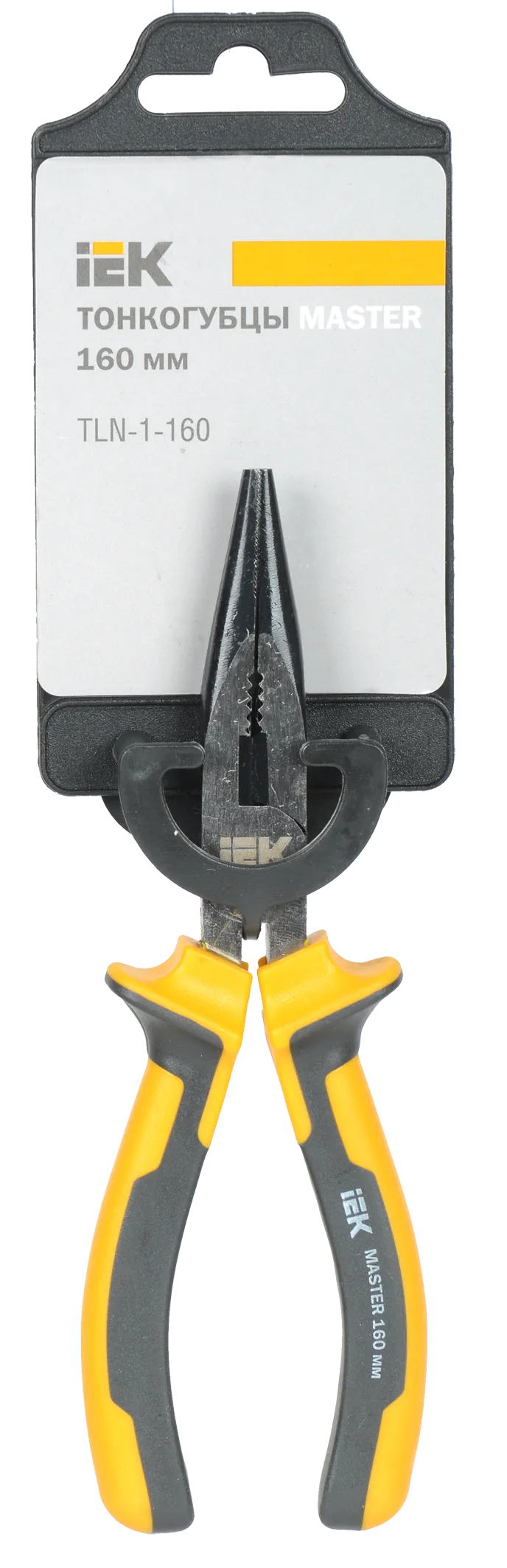 Тонкогубцы MASTER 160мм IEK - Фото 2