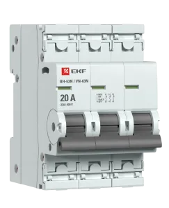 Выкл. нагрузки 3P 20А ВН-63N EKF PROxima S63320