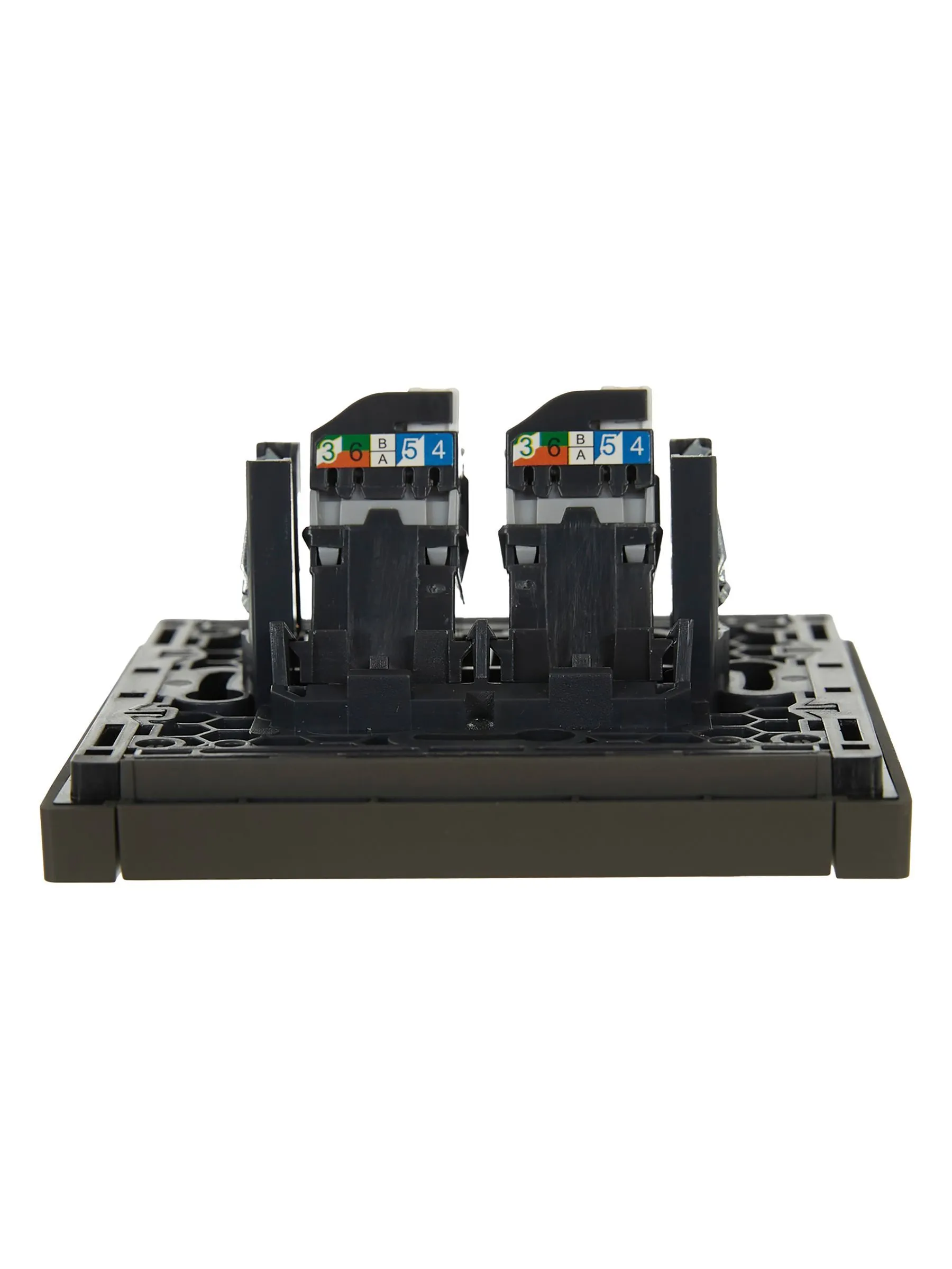 FORTE&PIANO Розетка компьютерная двойная RJ45 кат.5E FP333 серый IEK - Фото 6