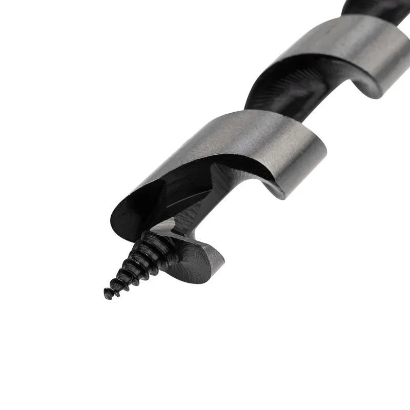 Сверло винтовое по дереву 12х230 мм (шестигранный хвостовик) Kranz - Фото 3