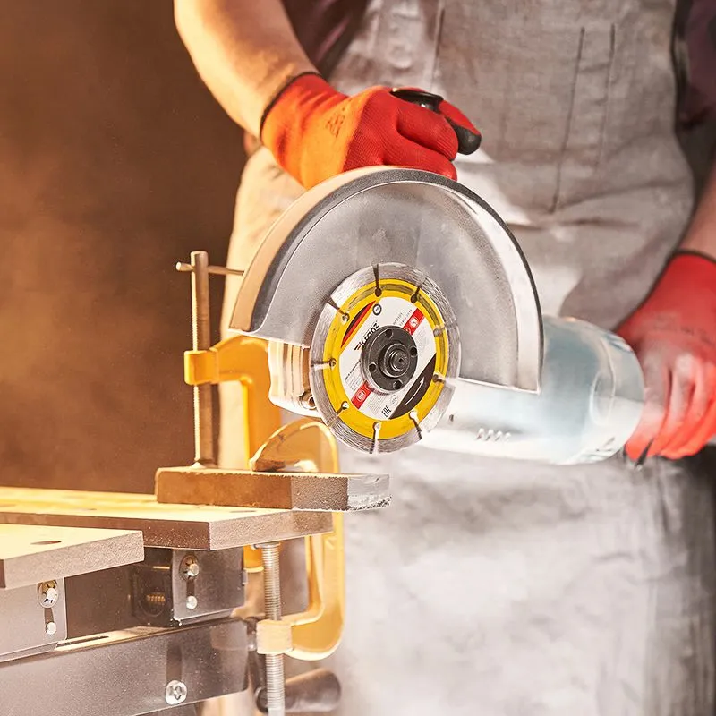 Диск алмазный отрезной сегментный 125x22,2x1,8x10мм KRANZ - Фото 4