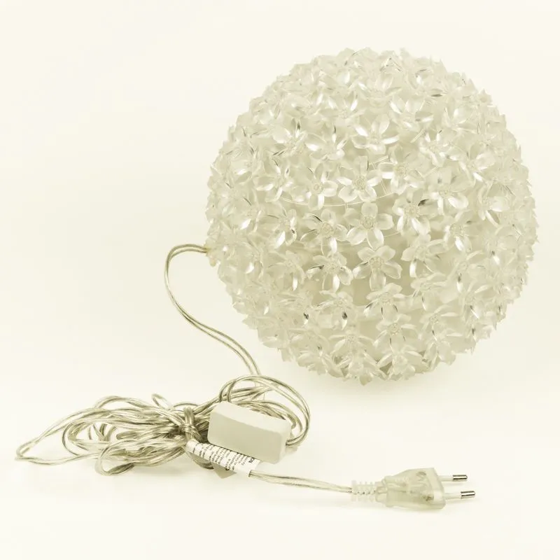Шар светодиодный 230V, диаметр 20 см, 200 светодиодов, цвет белый - Фото 2