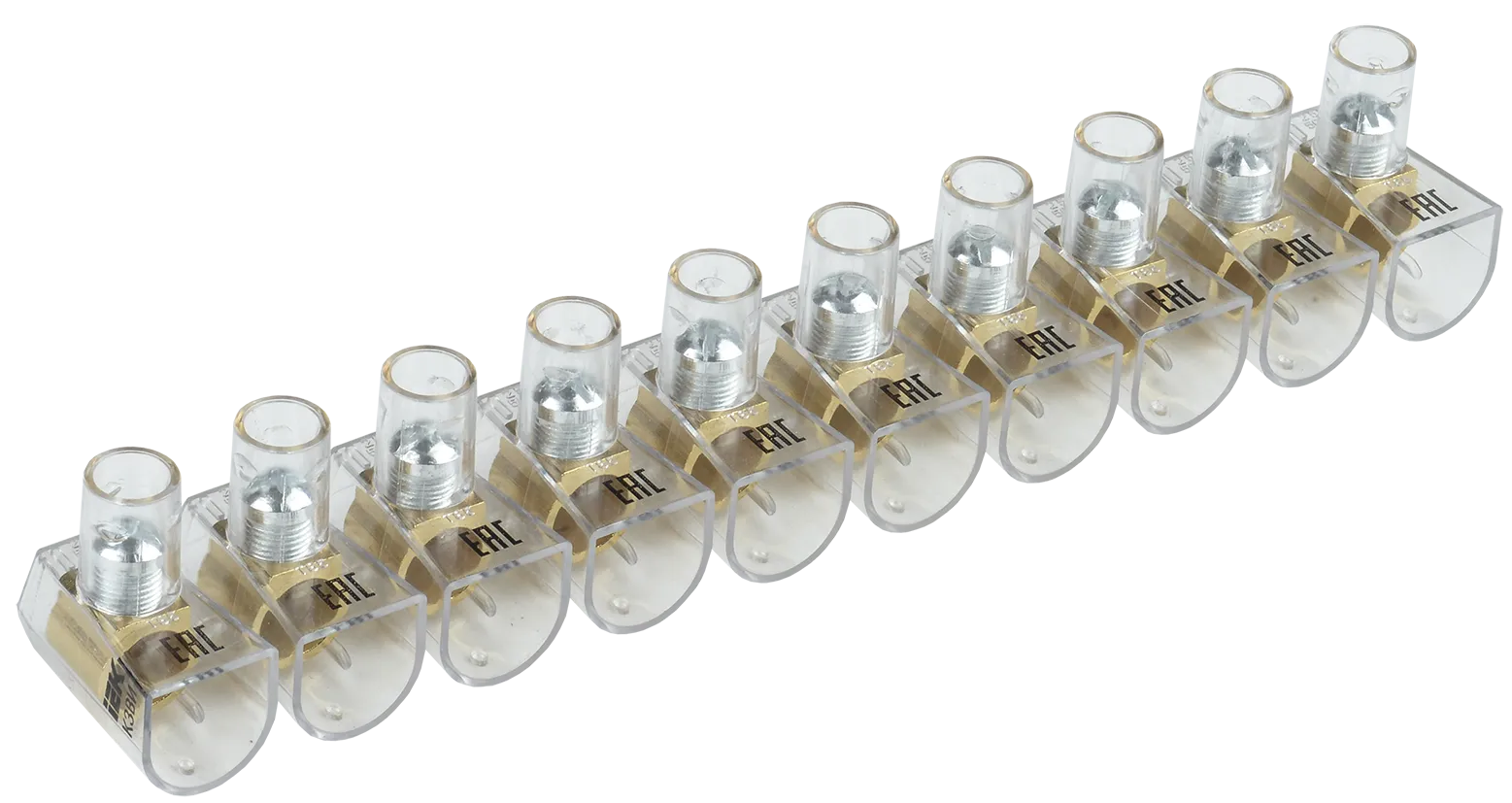 Зажим винтовой концевой изолированный КЗВИ 25мм2 (10x1) IEK