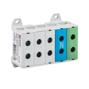Клемма пятиполюсная КСВ 2.5-35 (3P+N+PE) EKF kvs5-2.5-35