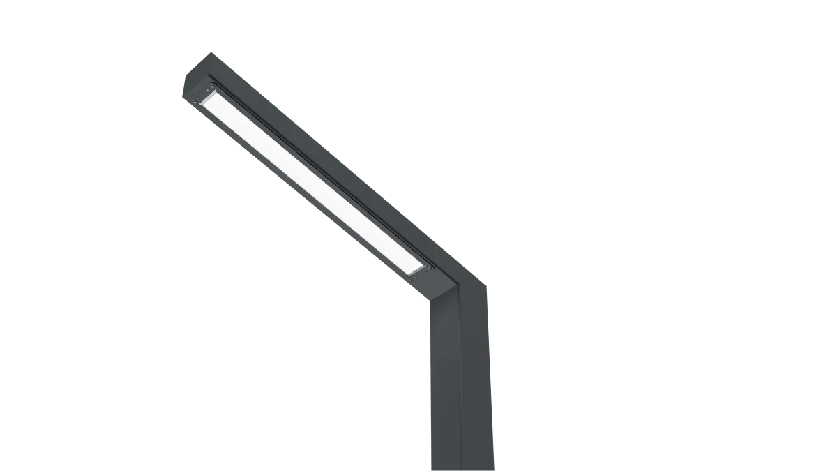 Светильник L-park STICK 1/60/Ш9/740/01/P1-F1/220AC IP65 ГО LEDEL PS60-1614-1115-1740