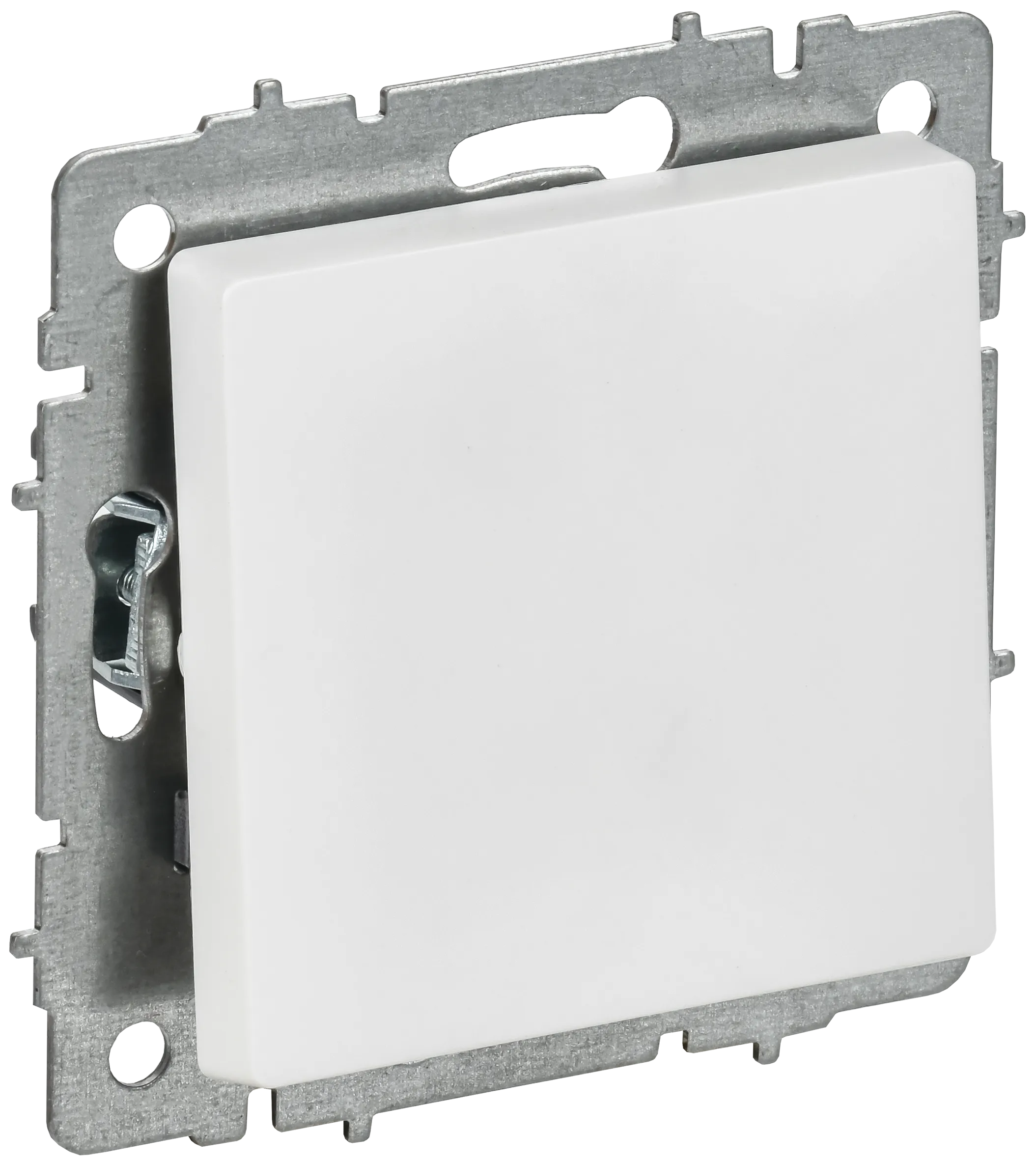 BRITE Выключатель 1-клавишный перекрестный 10А ВС10-1-3-БрАБ арктический белый IEK BR-V13-0-10-K91