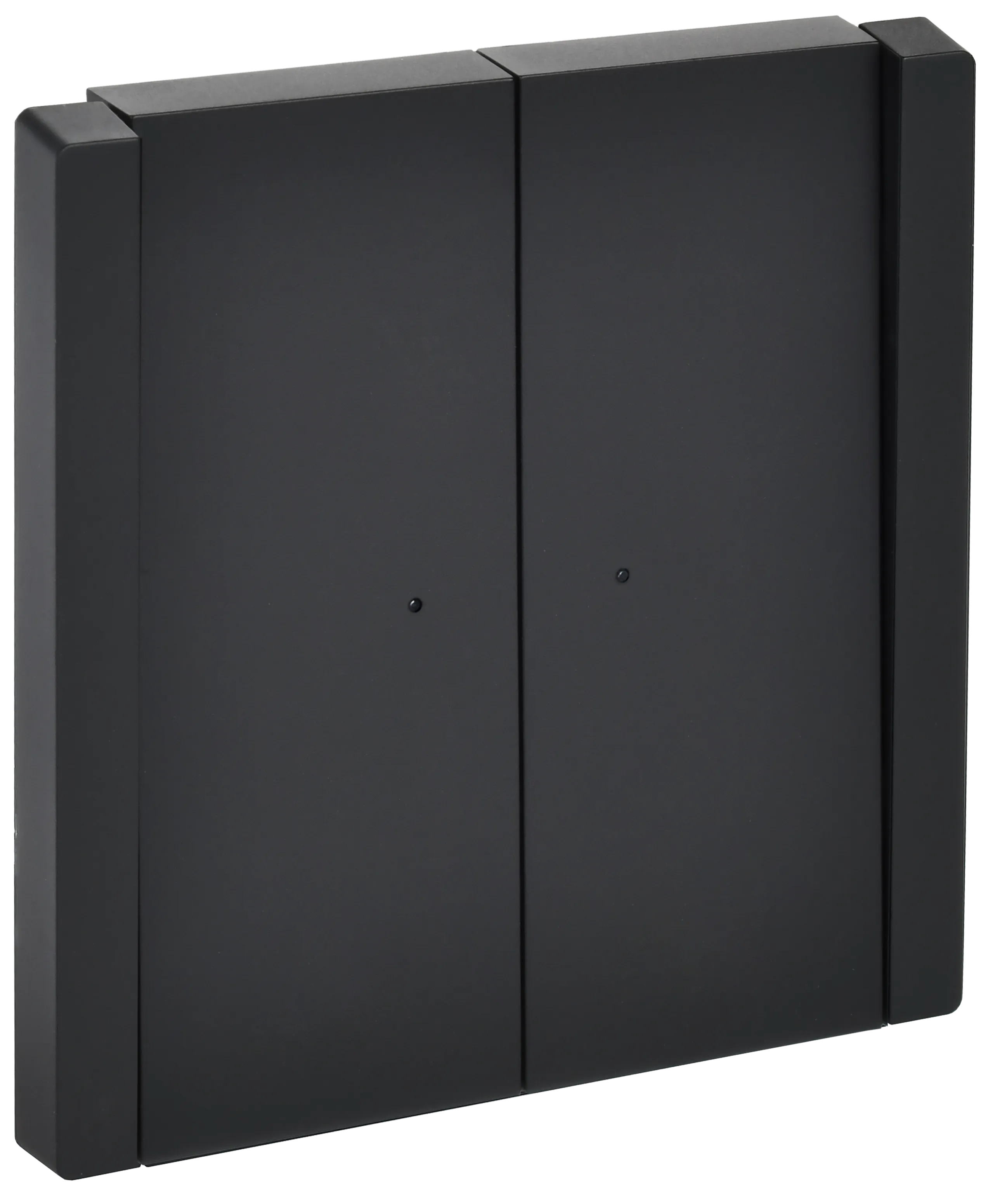 FORTE&PIANO Выключатель 2-клавишный с индикацией 10А FP106 черный IEK