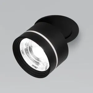 Встраиваемый светодиодный светильник 8W 4200K чёрный 25035/LED Elektrostandard a062932