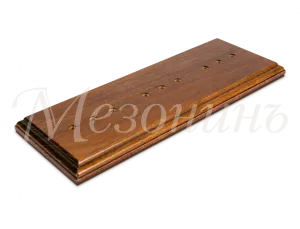 Подложка трехместная "Престиж", цвет - темный дуб, ТМ "МезонинЪ" GE70718-26 GE70718-26