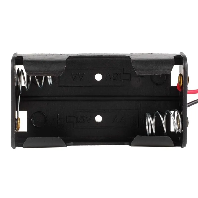 Отсек батарейный BH321, 2xAA (с проводами), 5 штук - Фото 3