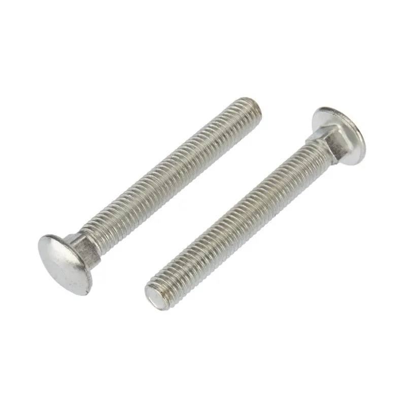 Болт мебельный KRANZ DIN 603, 8х60,  пакет (4шт.)