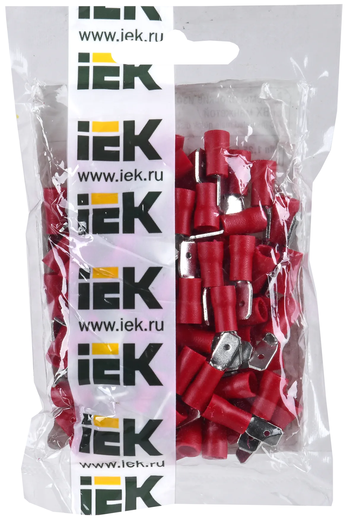 Разъем РпИп 1,25-5-0,8 плоский (100шт/упак) IEK - Фото 2