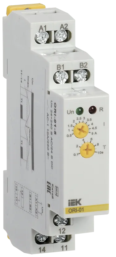 Реле контроля тока ORI 0,5-5А 24-240В AC/24В DC IEK