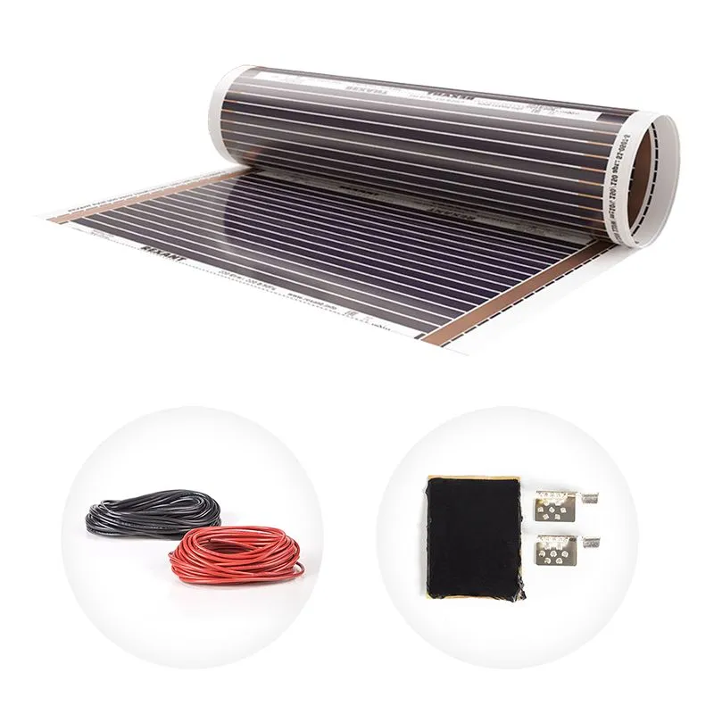 Пленочный теплый пол Ultra RXM 220 2м², 0,5х4м, 440Вт REXANT - Фото 3